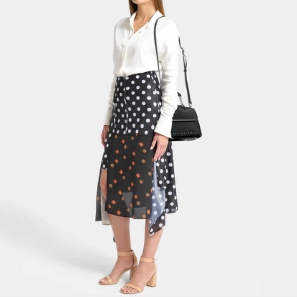 Alexander Wang Dime Mini Flap Satchel In Black Crocodile Embossed Calfskin - Picture 10 of 12